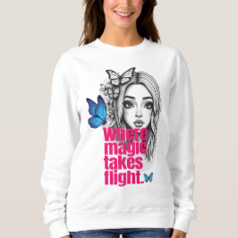 Verzauberter Flug Sweatshirt
