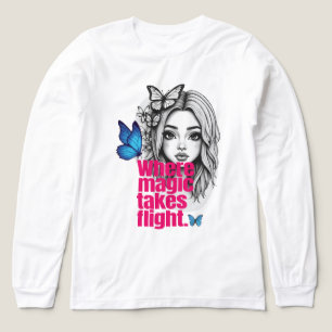 Verzauberter Flug Tri-Blend Shirt