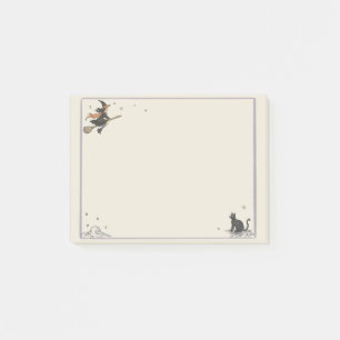 Verzauberter Flug Unliniert 4" x 3" Post-it Klebezettel