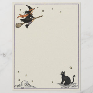 Verzauberter Flug Unliniertes 8,5" x 11" Papierbla