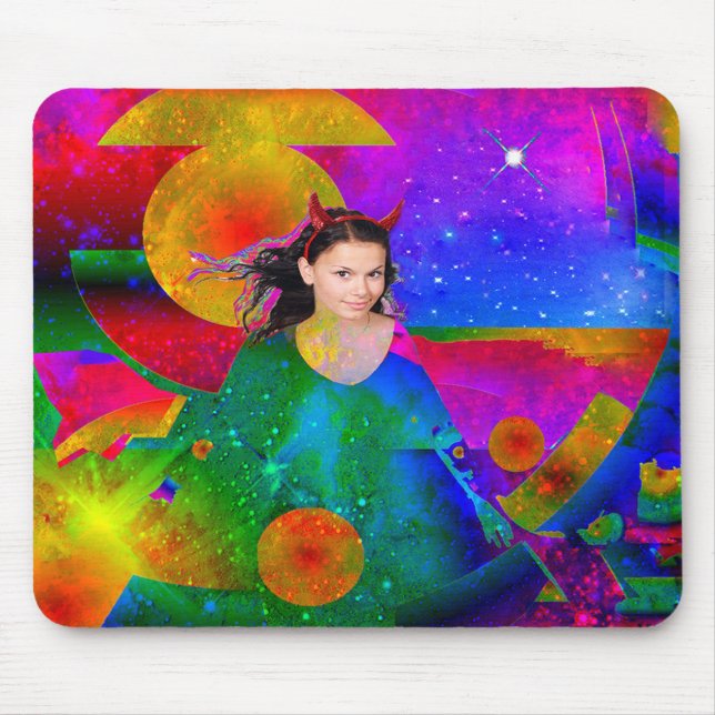 Verzauberter Garten Mousepad (Vorne)