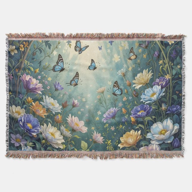Verzauberter Geheimgarten zum Träumen Decke (Vorderseite)