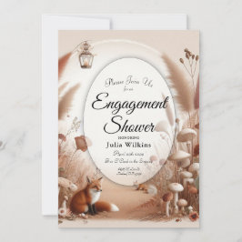 Verzauberter Herbstwaldbestand Einladung