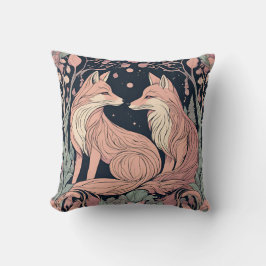 Verzauberter Holzfuchs D10 Kissen