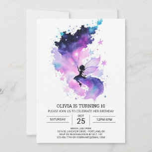 Verzauberter individueller Geburtstag Einladung