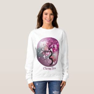 Verzauberter Kirschtanz Sweatshirt