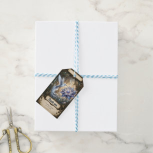 Verzauberter Kolibri & Mondblüte Geschenkanhänger