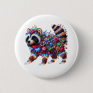 Verzauberter Leuchtturm Button