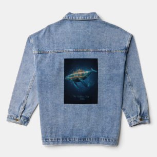 Verzauberter Ozeanwal Jeansjacke