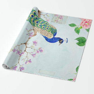Verzauberter Pfau | Chibi Peacock Gift Geschenkpapier