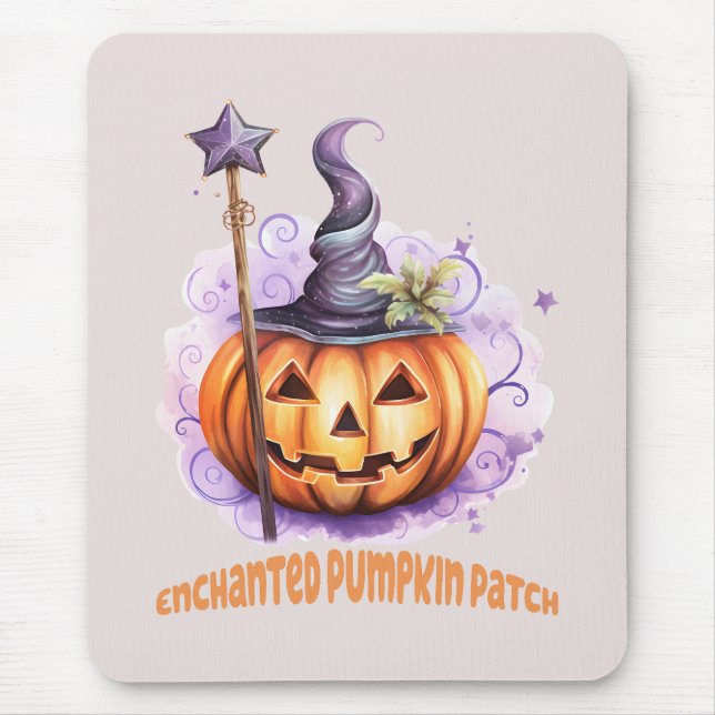 Verzauberter Pumpkin-Patch Mousepad (Vorne)