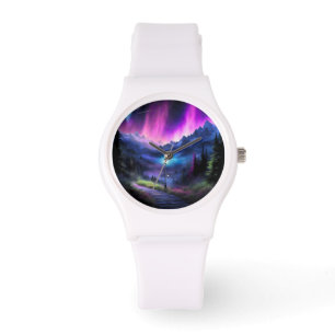 verzauberter Wald Armbanduhr