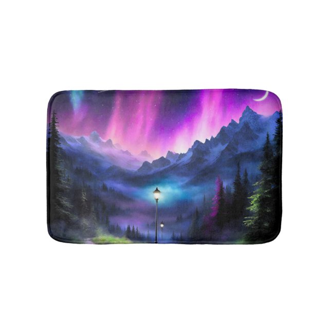 verzauberter Wald Badematte (Vorderseite)