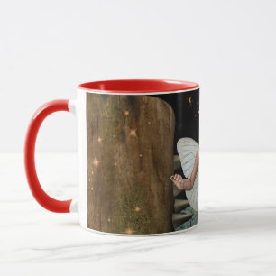 Verzauberter Wald Feenpilz Fantasy Kunst Tasse