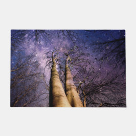 verzauberter Wald Fußmatte