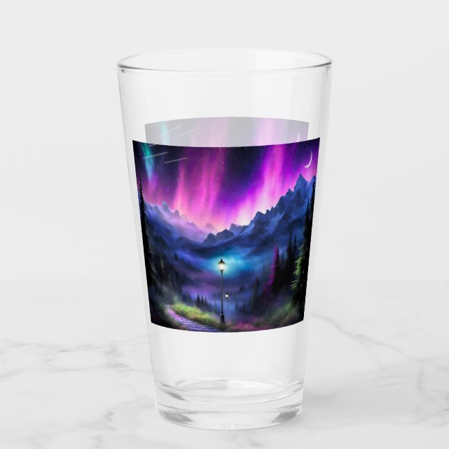 verzauberter Wald Glas (Vorderseite)