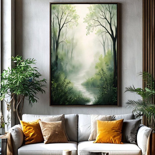 verzauberter Wald Leinwanddruck (Von Creator hochgeladen)