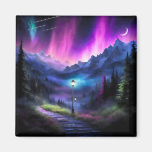 verzauberter Wald Magnet