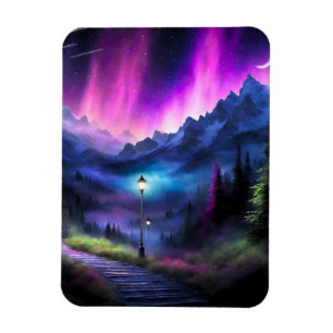 verzauberter Wald Magnet