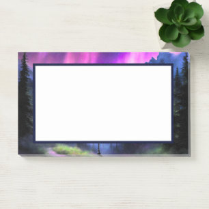 verzauberter Wald Post-it Klebezettel