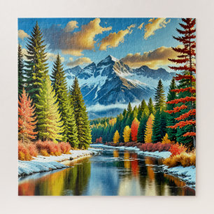 verzauberter Wald Puzzle