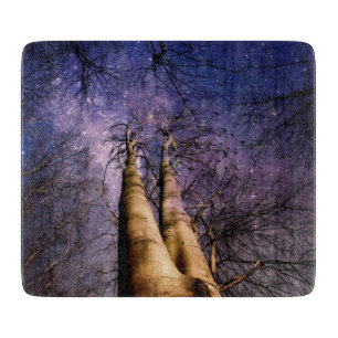 verzauberter Wald Schneidebrett