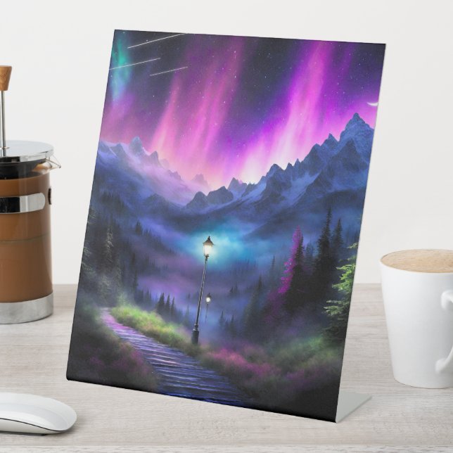 verzauberter Wald Sockelschild (In Situ)