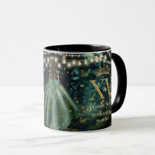 Verzauberter Wald Sternenlicht XV QUINCEAÑERA Fünf Tasse