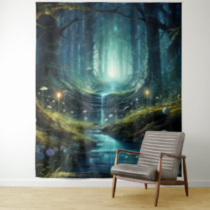 Verzauberter Wald Süß 16 Tapestry Wandteppich
