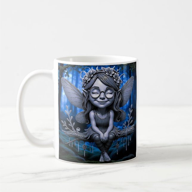 Verzauberter Waldelf Kaffeetasse (Links)