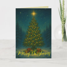 Verzauberter Weihnachtsbaum Mitternachtswald Benut