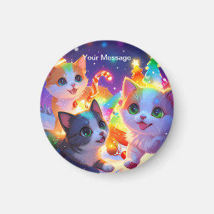 Verzauberter Weihnachtsglanz Magnet