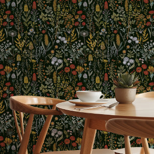 Verzauberter Wiesengarten Tapete