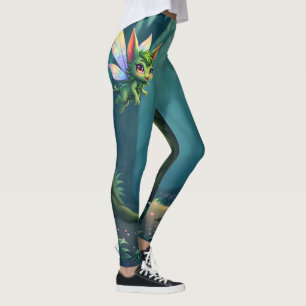 Verzaubertes Feenwesen – Magisches Wald-Sprite  Leggings