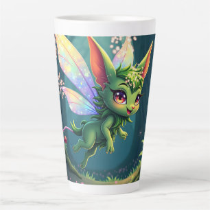Verzaubertes Feenwesen – Magisches Wald-Sprite  Milchtasse