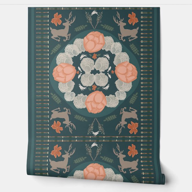 verzaubertes Holz Tapete (Abrollen)