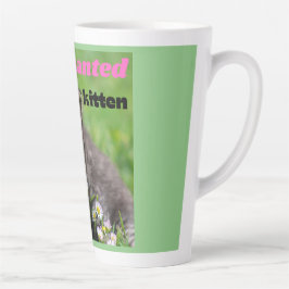 verzaubertes Kätzchen Milchtasse