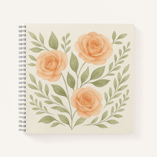 verzaubertes Notebook Notizbuch (Vorderseite)