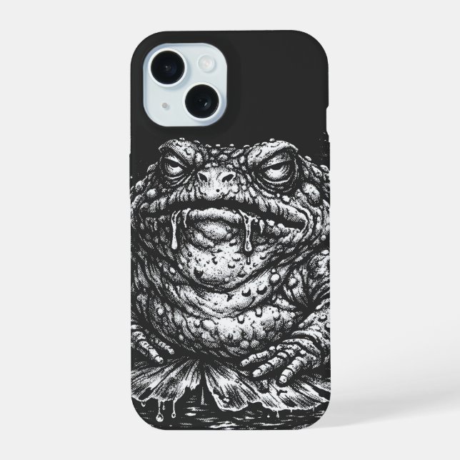 Verzaubertes Toad-Siegel von BurnsInHell iPhone 15 Hülle (Rückseite)
