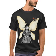 Verzaubertes Volksmärchen-Fee Vintage Art T-Shirt