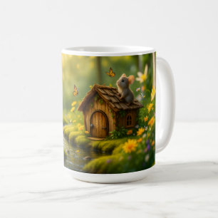 Verzaubertes Waldhäuschen Kaffeetasse