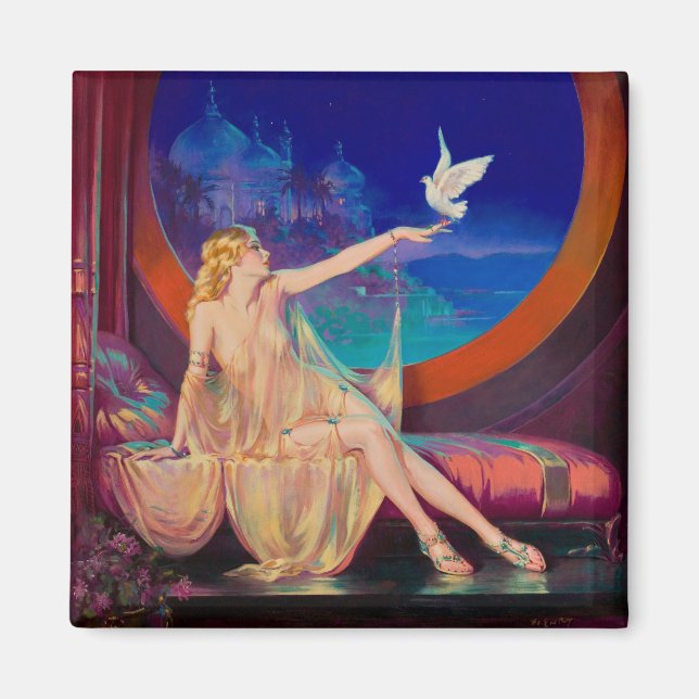 Verzauberung Arabian Haseki Sultans Prinzessin 192 Magnet (Vorne)