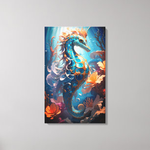 Verzauberung der Tiefe Leinwanddruck