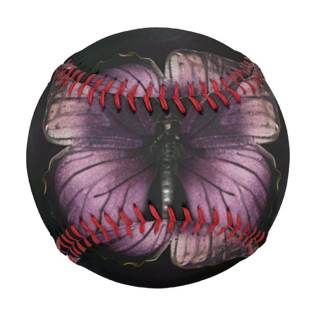 Verzauberung für Schmetterlingsmuster Baseball (Vorderseite)