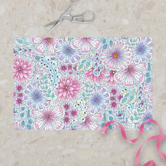 Verzauberung von Bohemischen Wiesenlandschaften un Seidenpapier (Von Creator hochgeladen)