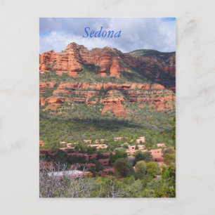Verzauberungs-Erholungsort in Sedona, südwestliche Postkarte
