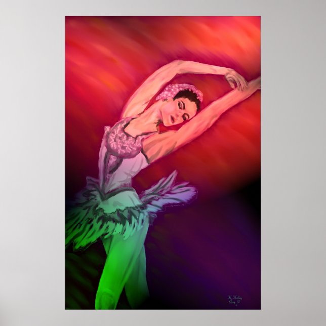 Verzauberungsdruck Poster (Vorne)