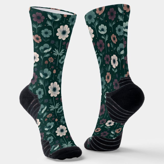 Verzauberungsmuster Socken (Gewinkelt)