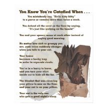 Verzeichnet. Nur ein Katzenliebhaber würde es vers