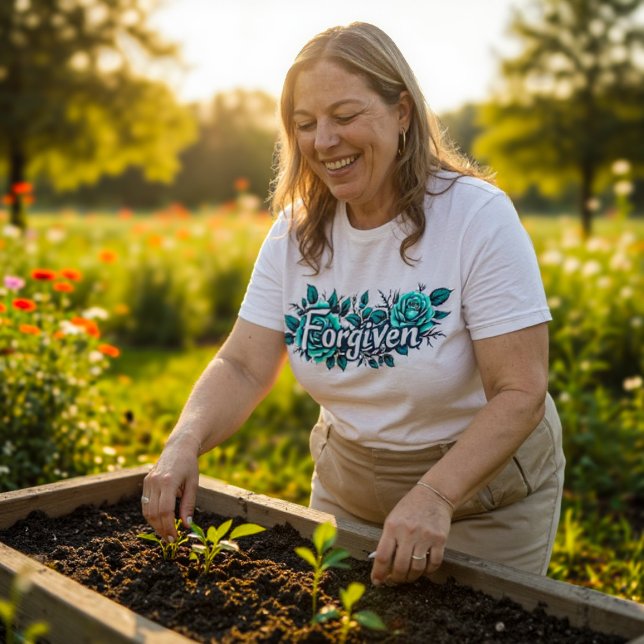 Verzeihen Plus Größe Frauen Große Größe T-Shirt (Von Creator hochgeladen)